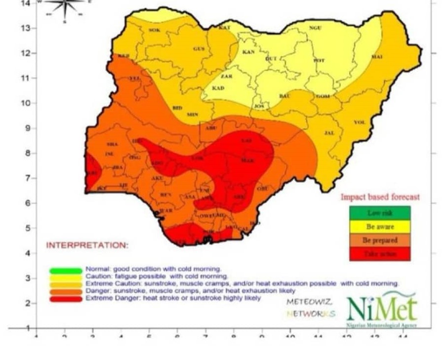 Nigerians To Suffer More Days of Heat –NiMet