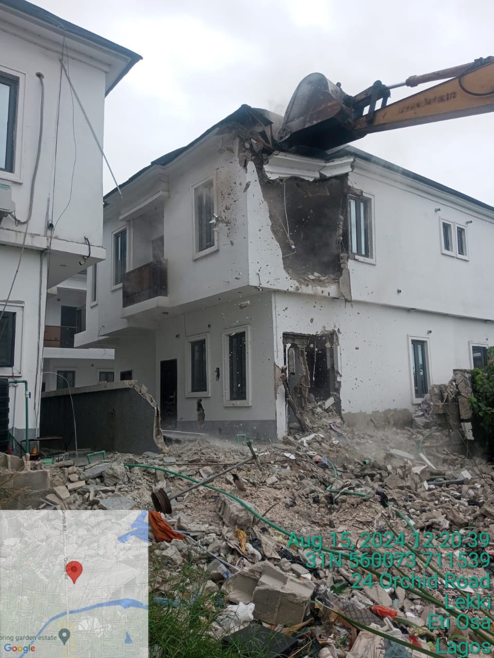 Flooding: Lagos begins demolition of buildings on drainage right-of-way